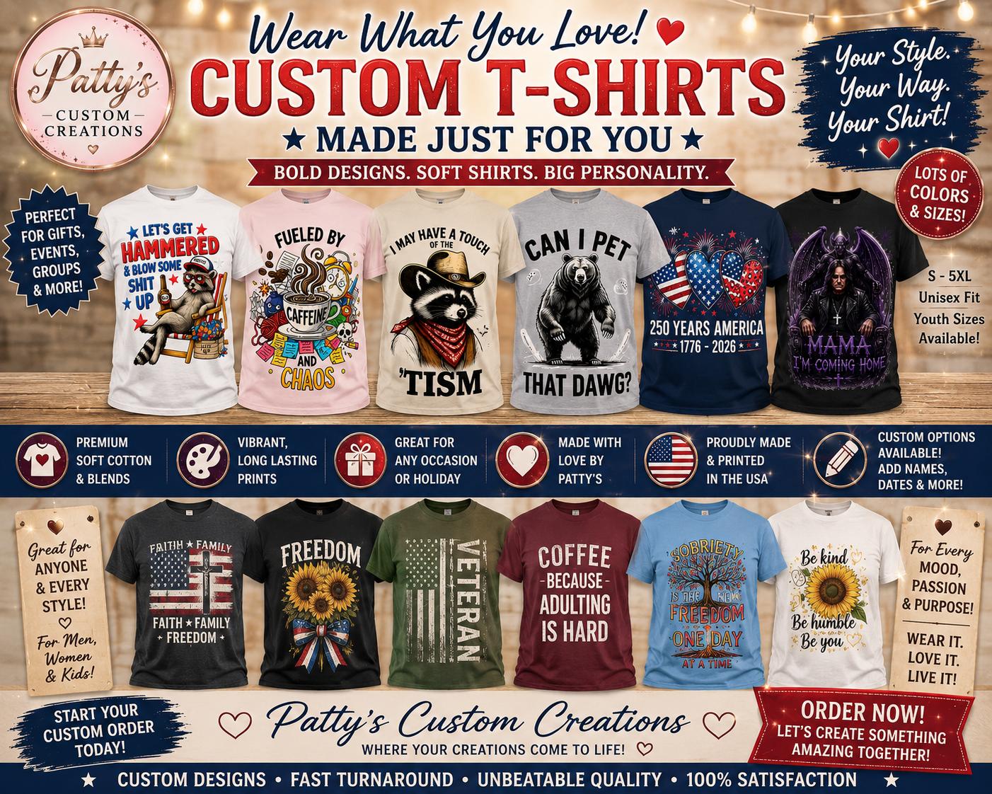 Patty's Custom Creations | Personalized Gifts Made With Love